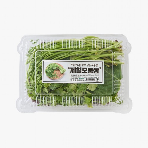 미나리 모둠쌈 (350G/팩)