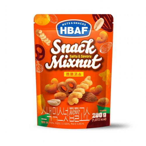 HBAF 스낵믹스넛 짭짤고소 (200G)
