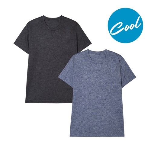 CHARCOAL/XXL 오늘좋은 남성 액티브 반팔티셔츠