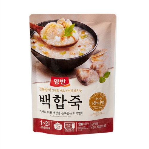동원 양반 백합죽 (420G)