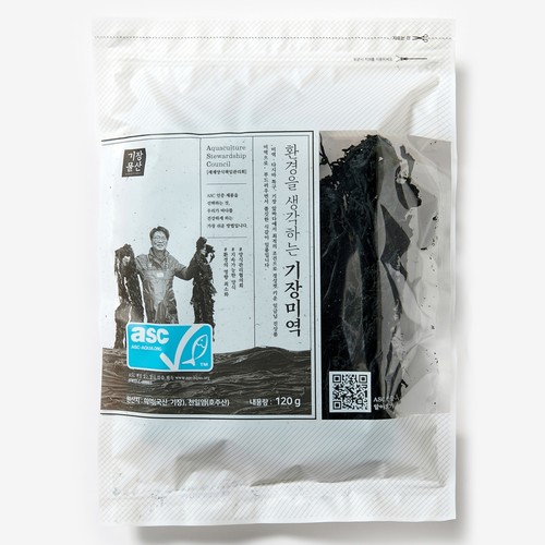 환경을 생각하는 ASC 기장미역 (120G)