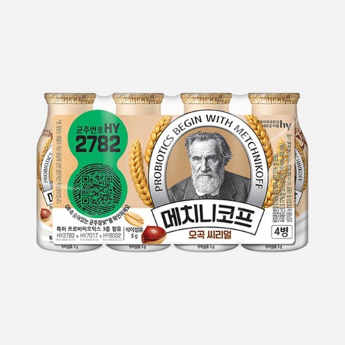 hy 메치니코프 오곡씨리얼 (140ML * 4)