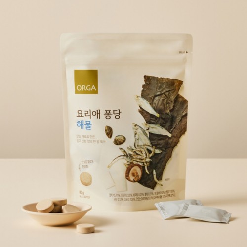  ORGA 요리애 퐁당 해물 (80G)