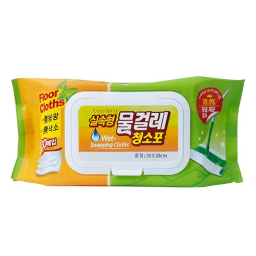 실속형 물걸레청소포 (중형) (30매)