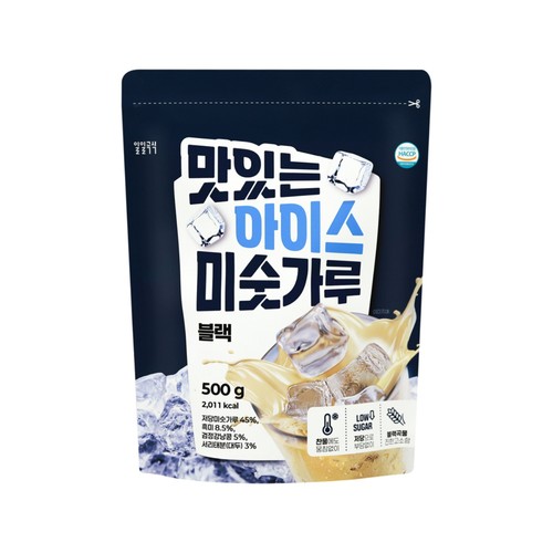 태광선식 맛있는 아이스 미숫가루(블랙) (500G)