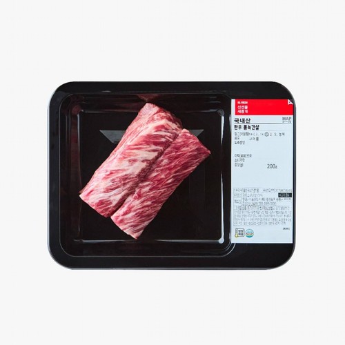 한우 통 늑간살(1등급) (200G)