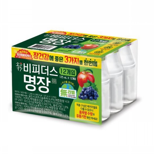 동원 소와나무 비피더스 명장 기획 (125ML*12입)