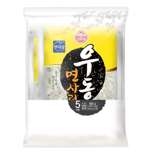 오뚜기 우동사리 5번들 (950G)