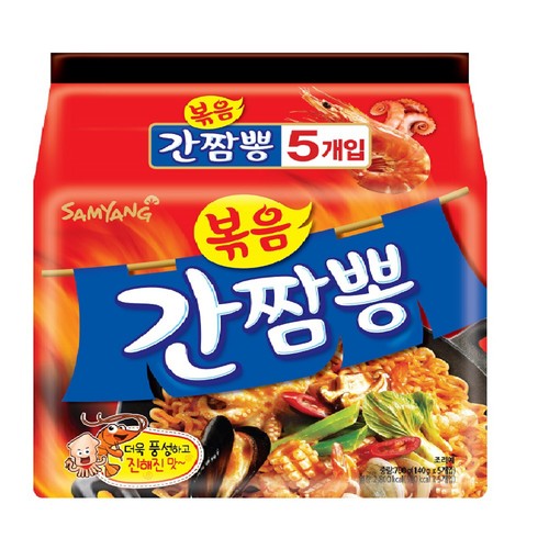  삼양 볶음 간짬뽕 (140G*5)