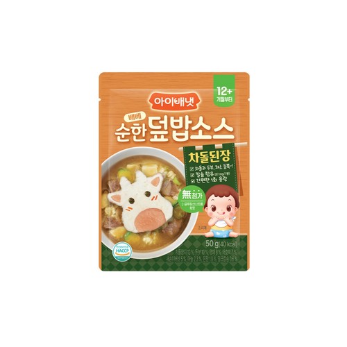 아이배냇 순한덮밥소스 차돌된장 (50G)