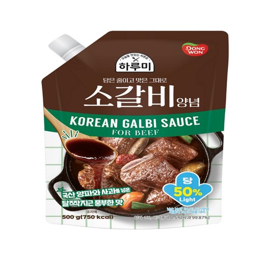 동원 하루미 소갈비양념 (500G)