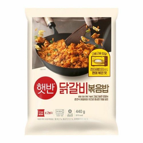 CJ 햇반 닭갈비볶음밥 (440G)