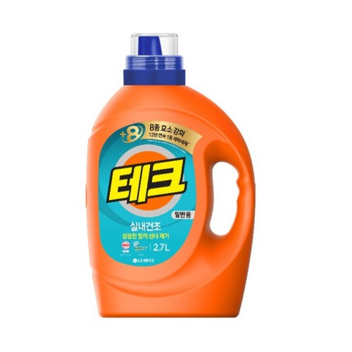 테크 실내건조 액체세제 (일반) (2.7L)