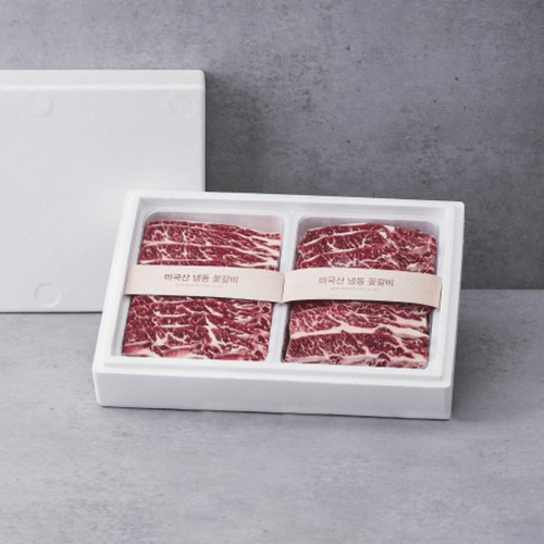 [추석 선물세트 사전예약] 미국산 소 LA식 갈비세트(2.4kg) (2.4KG)