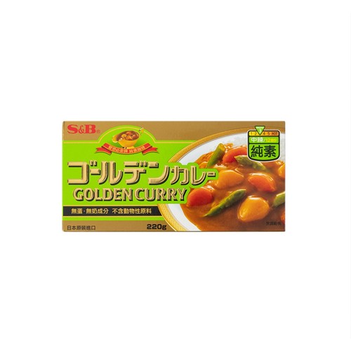  S&B 비건 골든카레 중간매운맛 (220G)
