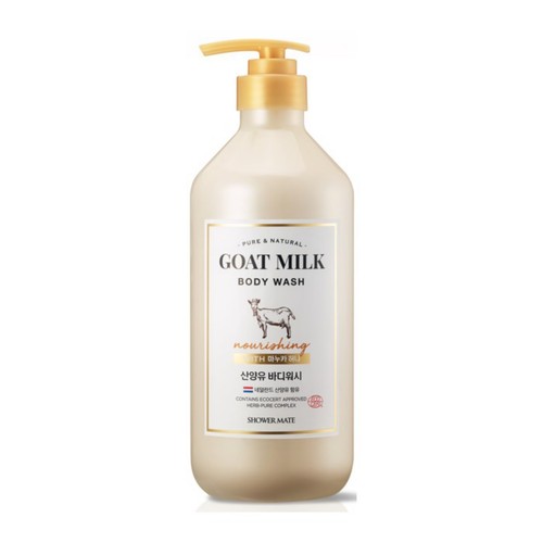 샤워메이트 산양유 바디워시 (마누카허니) (800ML)