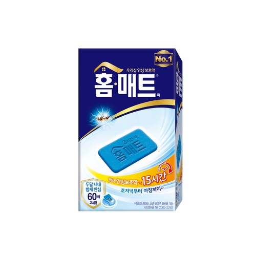 홈매트 3시간더 (60매)