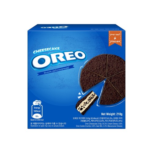 오레오 치즈케이크 (210G)