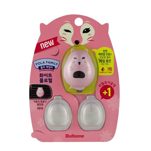 불스원 폴라패밀리 (여우 클립)