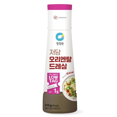 청정원 저당 오리엔탈드레싱 (310G)