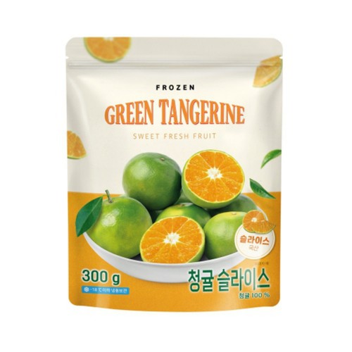 냉동 청귤 슬라이스 (300G/봉)