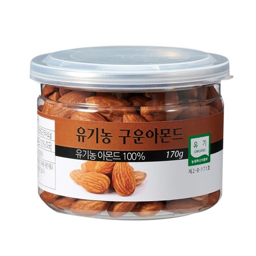 유기농 구운 아몬드 (170G)