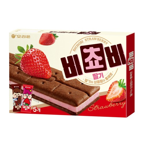 오리온 비쵸비 딸기 (125G)