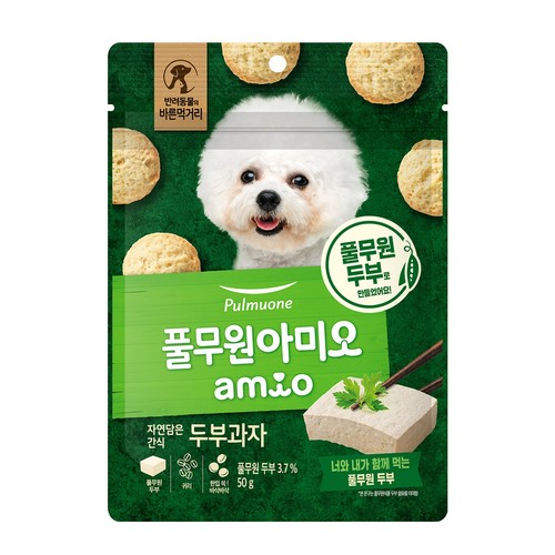 풀무원 아미오 자연담은간식 (두부과자) (50G)