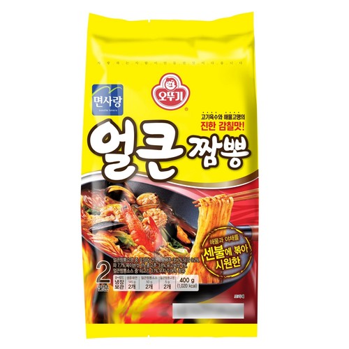 오뚜기 면사랑 얼큰 짬뽕 (2인) (390G)