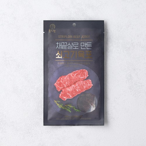채끝살로 만든 쇠고기육포 (100G)