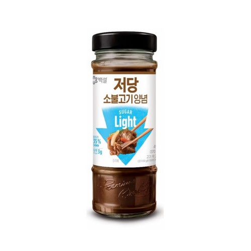 백설 저당 소불고기양념 (490G)