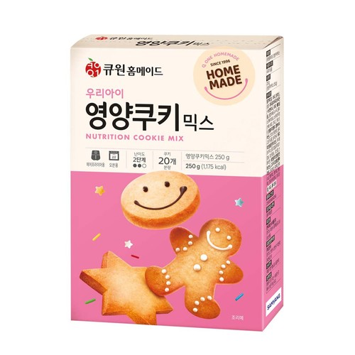 큐원 웰빙영양쿠키믹스 (250G)