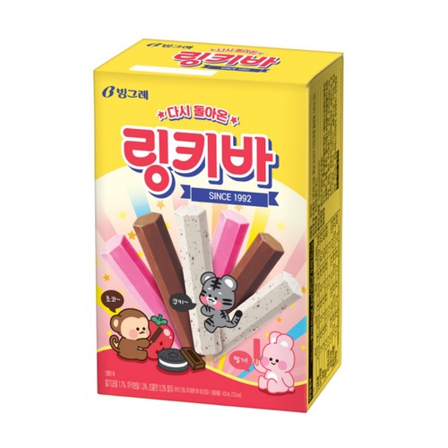 빙그레 링키바 (420ML)