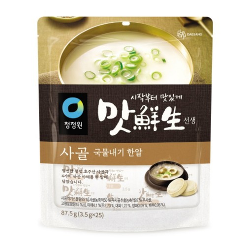 청정원 맛선생 사골 국물내기 한알 (87G)