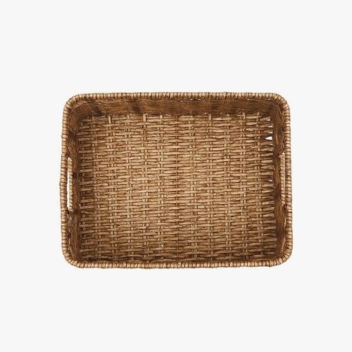  오늘좋은 라탄 St. 바스켓 (XL, 라이트) (34*26*15.5CM)