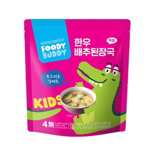 푸디버디 한우 배추된장국 (180G)