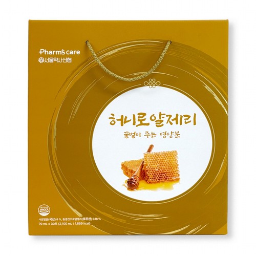 [추석 선물세트 사전예약] 약사신협 허니로얄제리 (70ML*30포)