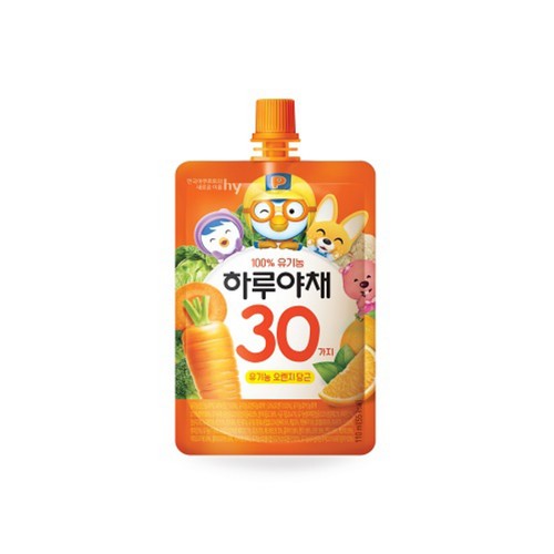 하루야채 유기농 오렌지 당근 (110ML*4입)