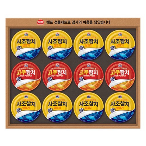 [명절선물세트] 사조 살코기참치 L6호 (SET)