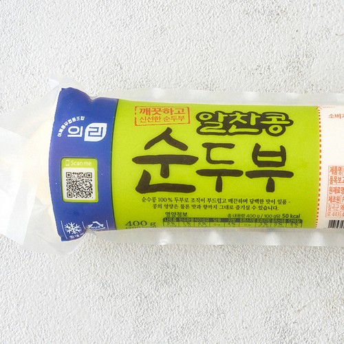 어깨동무 알찬콩 순두부 (400G)