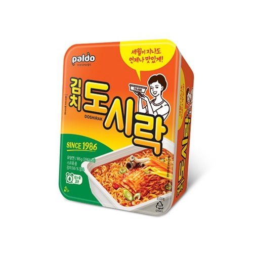 팔도 도시락 김치맛 (86G)