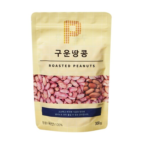 국산 구운 땅콩 (300G)