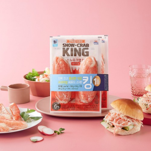 사조대림 스노우크랩킹 오리지널 (140G*2)