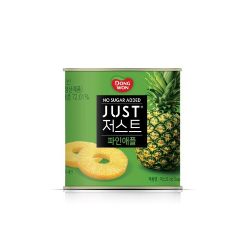 동원 저스트 노슈가 파인애플 (425G)