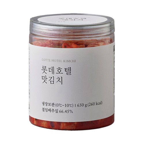 롯데호텔 맛김치 (650G)