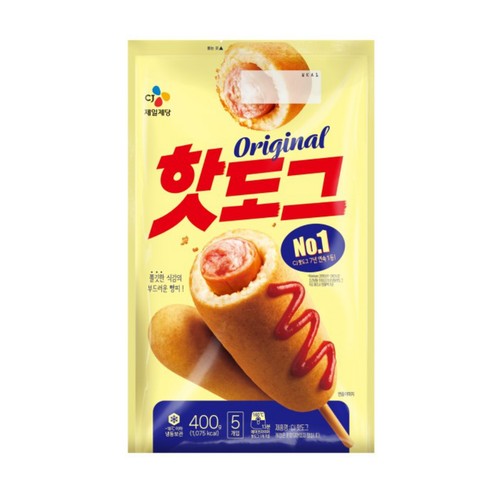CJ 씨제이 핫도그 (400G)