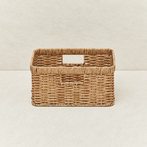  오늘좋은 라탄 St. 바스켓 (L, 라이트) (31*22*15.5CM)