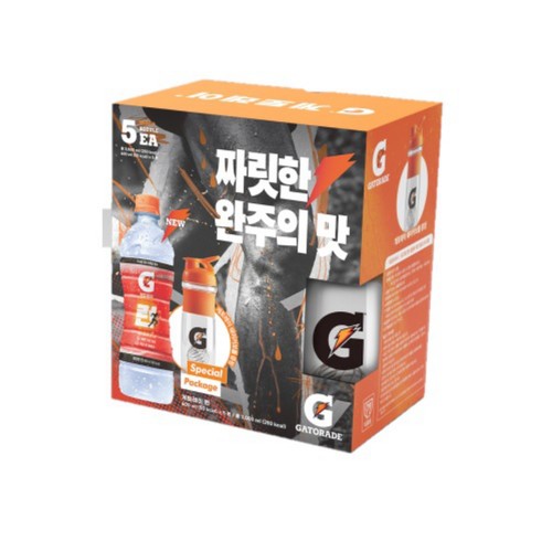 롯데칠성음료 게토레이 보틀 패키지 (600ML*5입)