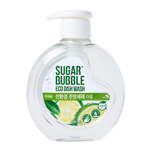 슈가버블 친환경 주방세제 라임 (470ML)