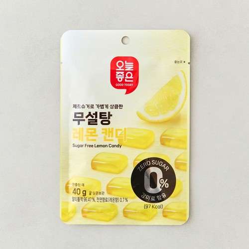 오늘좋은 무설탕 레몬캔디 (40G)